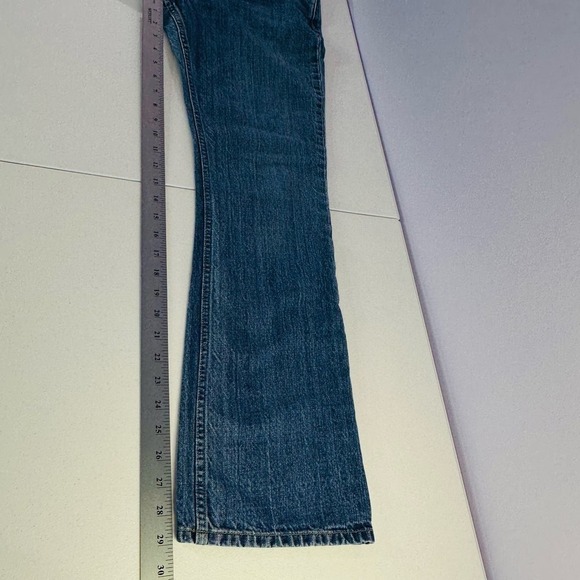 Zena Jeans Vintage High Rise Women Size 4 Medium Wash Straight Leg - Picture 8 of 11